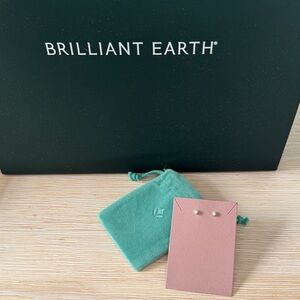 Brilliant Earth Lab Diamond Stud Earrings